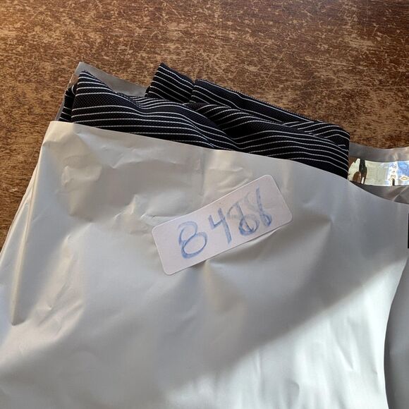 Nike Golf Polo Shirt Mens 2XL Black White Stripe Dri Fit Dry 274038-010 - Picture 13 of 13